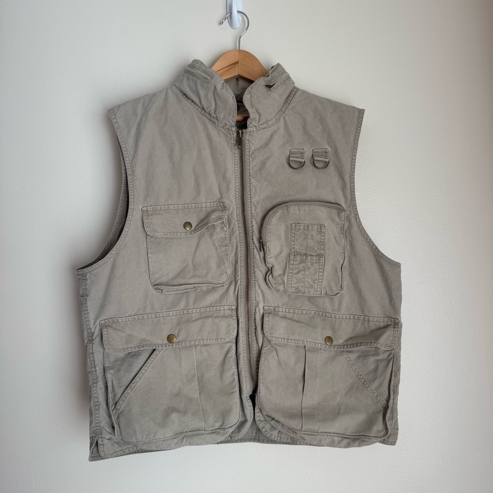 Vintage Banana Republic Authentic Safari & Travel Clothing Co. Fishing Vest Sz M